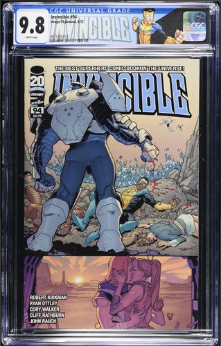 Invincible #94 CGC 9.8 Image 2012 WP Kirkman Ottley Walker Custom Label