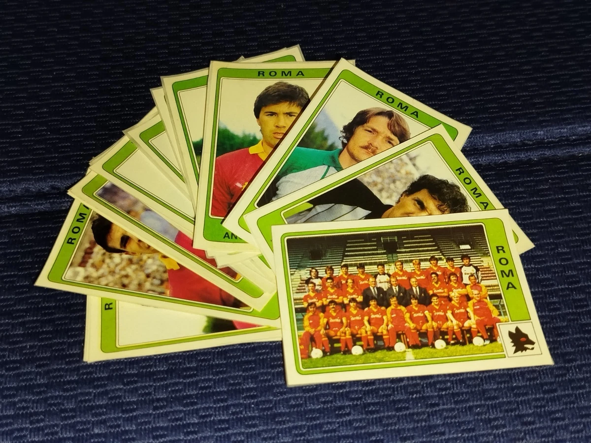 LOT 25 Figurines Panini Calciatori 1985/86 - Autocollants Avec Veline Reconstituée
