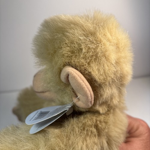 Vintage 1992 Purrfection by MJC scimmia bionda peluche gancio e anello mani da appendere - Foto 7 di 14