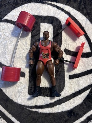 WWE Mattel Elite Series 26 Big E  w/ Bench and Weights