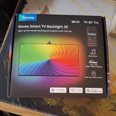 govee smart tv backlight 3s for 75'-85' TVs OPEN BOX