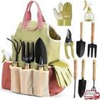 Garden Tool Set Complete Gardening Tools W/ Pruner Gloves Handbag Rake Trowel US