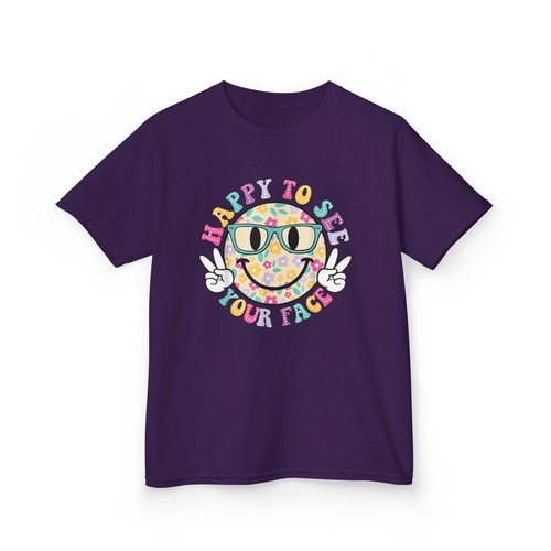 Happy to See Your Face Tee โ Teacher Back to School Shirt Gift - Picture 31 of 39