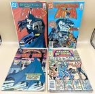 Lot Of 4 Vintage 1980s DC Bat Man Comic Books Detective Comics #555 & #556 + 2