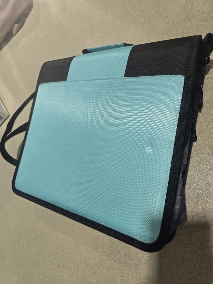 Case It 3-Ring Zipper 2" Binder with Carrying Strap & Extra NEW without Tags - Image 2 of 4