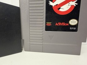 Ghostbusters - 1988 Nintendo NES-Game & Cover - TESTED!