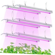 Grow Light, 2ft T8,150W 6 x 25W, 900W Equivalent , Super Bright, Full 2FT-6pack