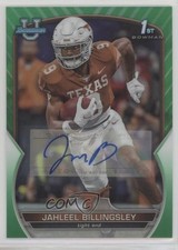2022 Bowman U Chrome Prospect Green Refractor /99 Jahleel Billingsley #26 Auto