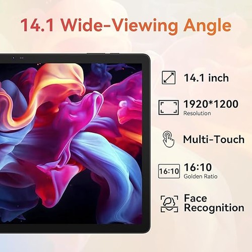 Tablet 14 inch Android 15 Tablet|30GB RAM 256GB ROM|1920 * 1200 IPS FHD|10000mAh - Picture 6 of 9
