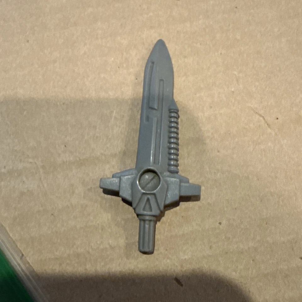 1988 Hasbro Takara Transformers G1 Accessory - Landmine Sword Gray Pretenders - Image 4 of 4