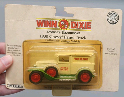 #ad #ad 1991 Winn Dixie Diecast 1930 Chevy Panel Truck Original Package See Photos $3.99