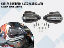 TINTED CARBON BLACK HAND GUARD Fit For Harley Davidson 400X