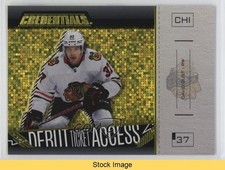 2023 Credentials Debut Ticket Access Horizontal Yellow David Gust #115 READ 04x2