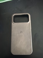 Bullstrap iPhone 17 Pro Max Slate Leather Case