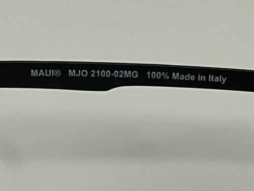 Maui Jim Frames MJO-2100-02MG Black/Gunmetal Metal Eyeglasses 58-17-145 & CASE - Picture 12 of 17