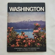 Washington. A Photographic Tour Of The Evergreen State. By Bob & Ira Spring....