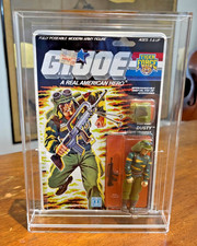 GI Joe Tiger Force Dusty 1988  MOC  SEALED  IN HARD ACRYLIC CASE   Vintage v2