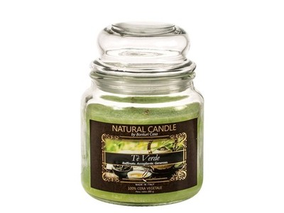 Nature Candle Bonturi Duft Grüner Tee 100% Pflanzenwachs