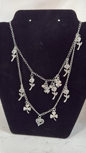 Silver Plated Necklace For Women - Picture 2 of 3