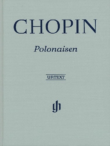 Chopin Polonaises Piano Solo Classical Sheet Music Henle Urtext Hardcover Book