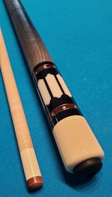 Adam Helmstetter-80' Purple 8-Point Leather Billiards Pool Cue