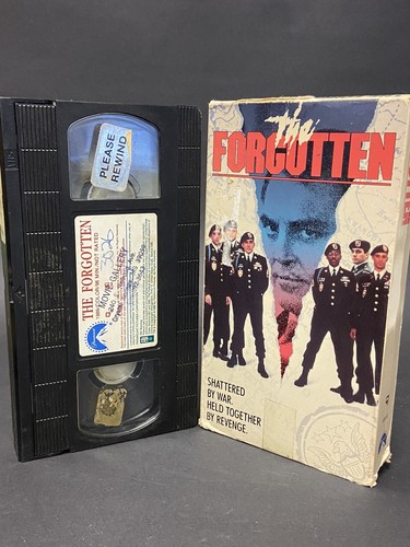 Paramount VHS The Forgotten 1989 Stacy Keach POW Vietnam Green Berets Conspiracy - Picture 2 of 7