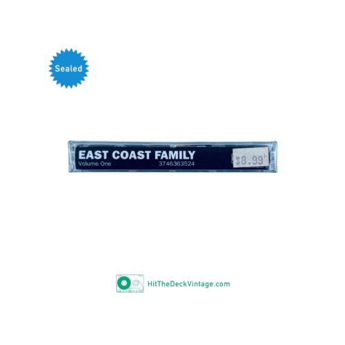 East Coast Family Vol. 1 Cassette Tape (1992) w/ Hype Sticker Compilation SEALED - Picture 3 of 3