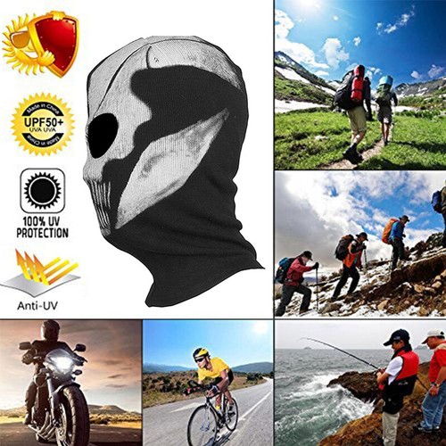 Halloween Mask Skeleton Masks Scary Skull Balaclava Ghost Cosplay Costume Party - Picture 12 of 29