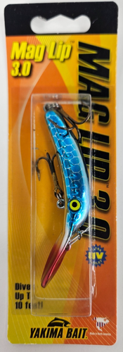 Yakima Bait Mag Lip 3.0 Silver Blue Pirate, Street Walker, Red Devil - Picture 8 of 13