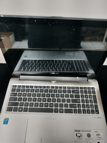 ASUS R554L 15" Touchscreen Convertible Laptop Intel Core i3 2GB PARTS ONLY - Picture 3 of 3