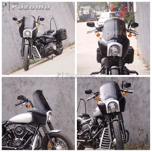 Pare-brise carénage avant pour Harley Softail Slim FLSL 107 Street Bob FXBB 18-22 - Photo 6/6