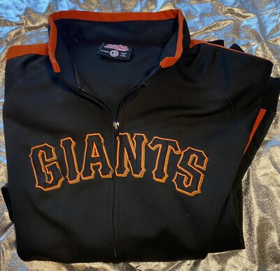 San Francisco Giants Zipper Jacket Stitches Athletic Gear X