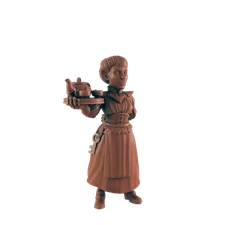 Caretaker - Bolts and Brimstone - Minis - EC3D - Steampunk - SciFi RPG