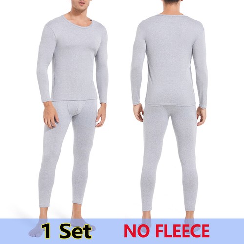 Men Thermal Underwear Long Johns Top Bottom Set Winter Warm Pyjamas Full Sleeve - 第 28/42 張圖片