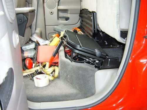 DU-HA 30017 Underseat Storage Case for 2002-2018 Dodge Ram / Ram 1500/2500/3500 - Picture 4 of 9