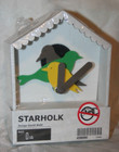 IKEA Brand New Starholk Wall Clock David Wahl Green Yellow Birds