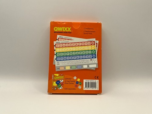 Qwixx, Replacement Score Cards Action Game by Gamewright - Picture 2 of 2