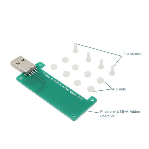 Add-on Board USB-A Connector Transmitter For Raspberry Pi Zero /Zero W Board - Afbeelding 5 van 14
