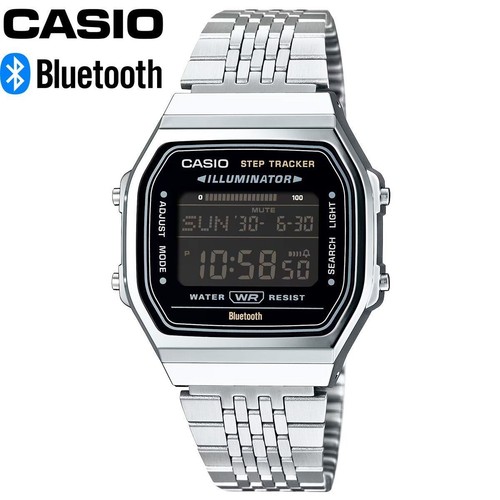 CASIO Collection STANDARD ABL-100WE ABL-100WE-1B Bluetooth Quartz Digital New - Picture 1 of 5