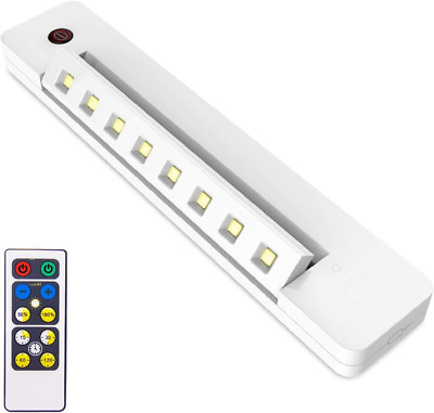 BIGLIGHT under Counter Light Battery Operated, Dimmable Closet Light with Remote