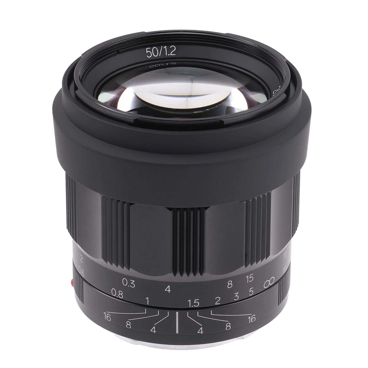 Lente de enfoque manual MF apertura negra marco completo 50 mm F1.2 para cámara Sony con montura E