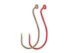 1000 Matzuo 900060 Red Live Bait Death Roll Fish Hooks size 1/0 - bulk hooks