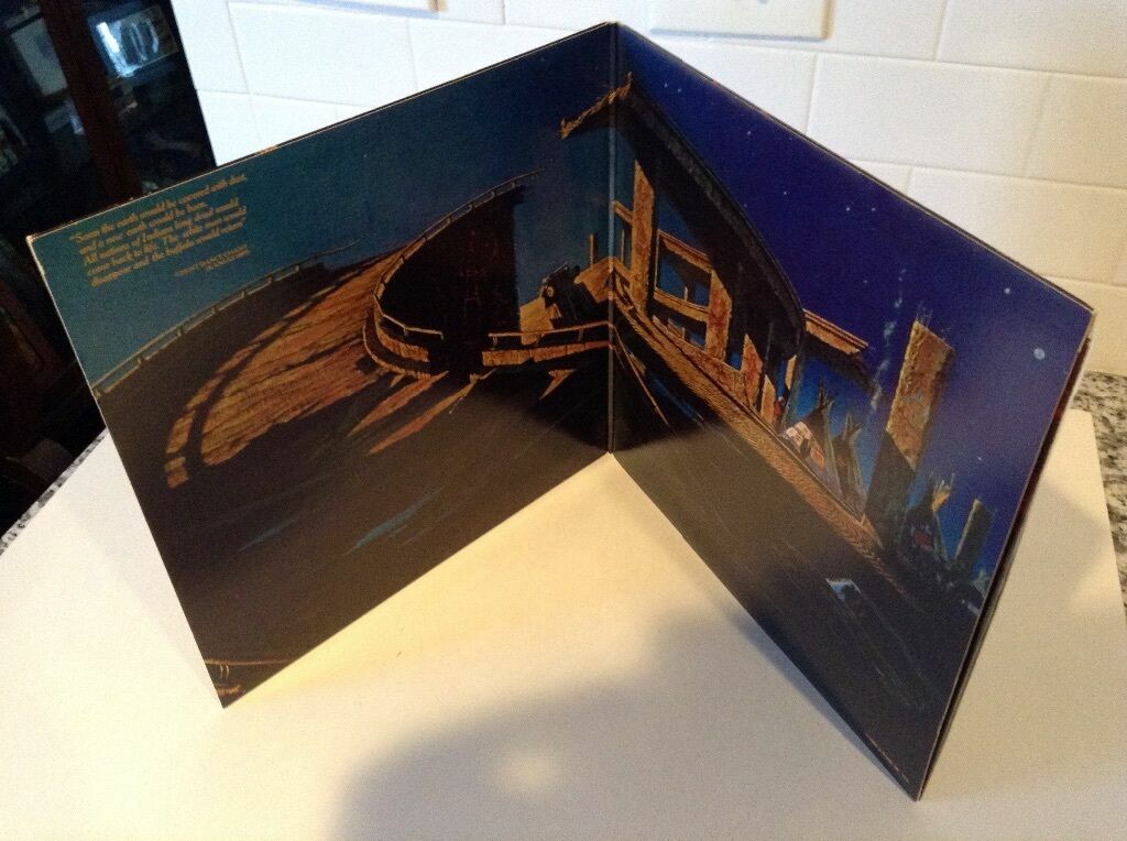 Kansas Monolith LP Kirshner Records Gatefold ~ AL 36008 | eBay