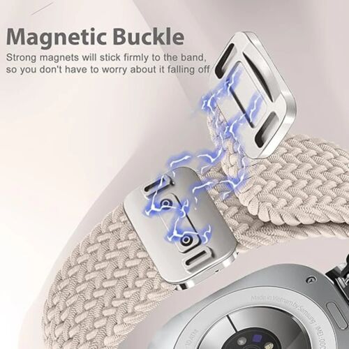 Für Samsung Galaxy Watch Ultra Armband 47mm ✅Magnet Nylon Geflochten Sportarmband - Bild 3 von 13