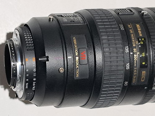 Non-Working Nikon Nikkor AF VR ED 80–400mm 1:4.5–5.6D Lens for Parts/Repairs - Picture 4 of 13