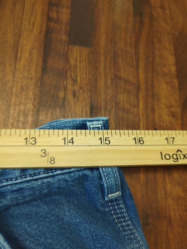 Carhartt Carpenter Jeans Herren 30 Taille 32 Schrittlänge Blau Denim 5 Pocket Design - Bild 4 von 11
