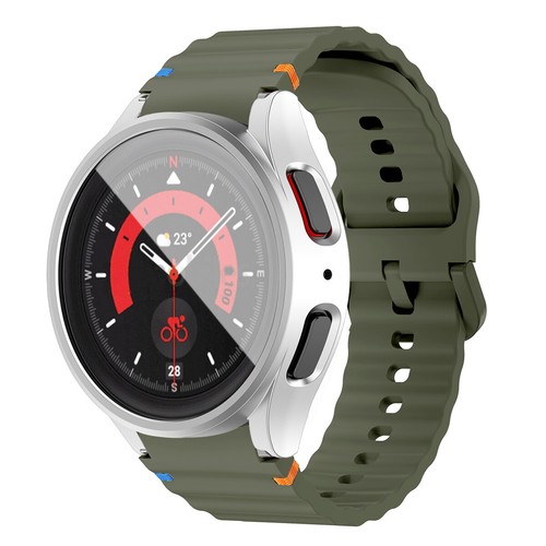 Silikonowy pasek + etui do Samsung Galaxy Watch 7 6 5 4 40mm44mm Band PC Case Cover - Zdjęcie 15 z 32