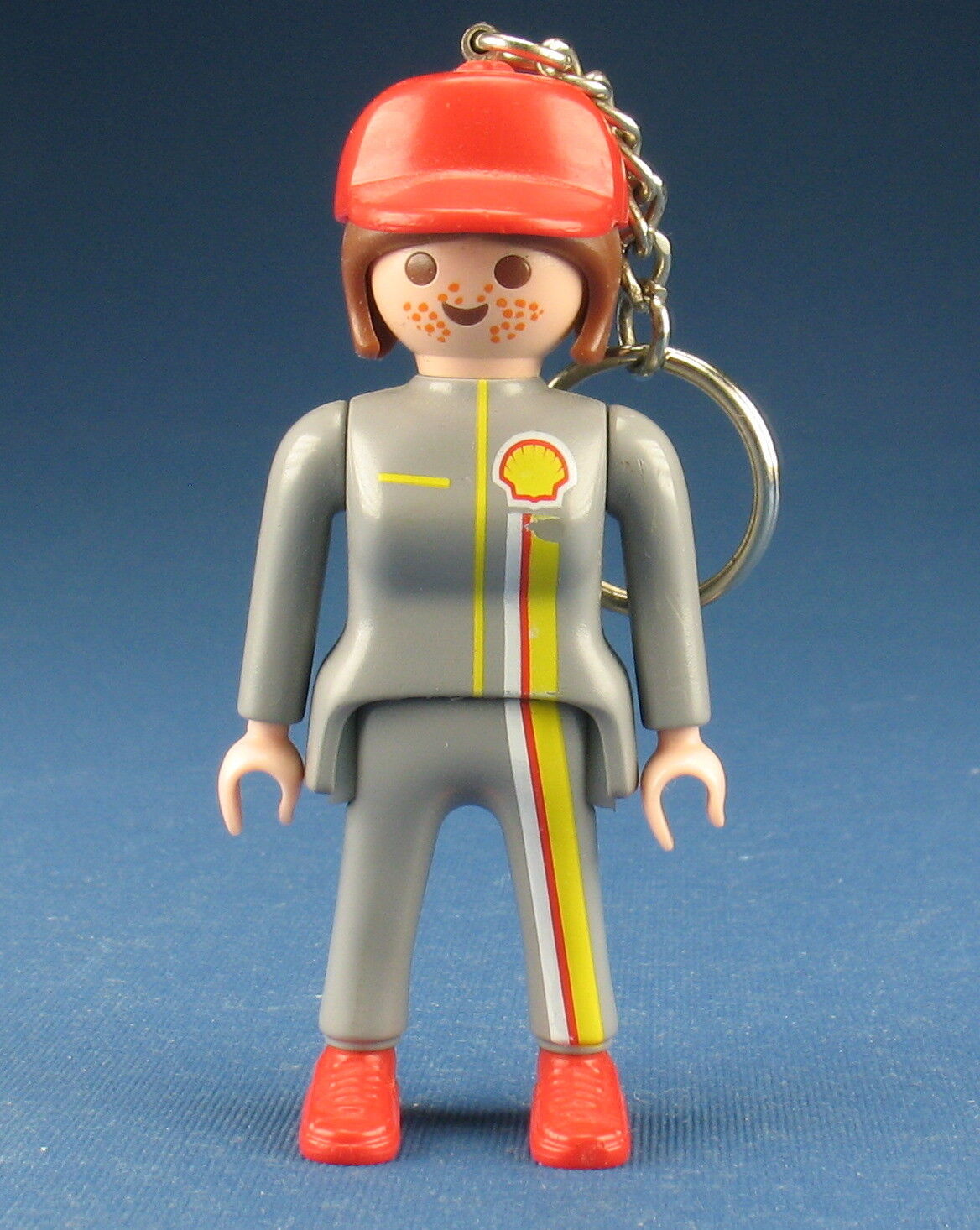 PLAYMOBIL 7823 - Schlüsselanhänger Werbefigur SHELL - Promo figure - key chain PLAYMOBIL 7823 - Schlüsselanhänger Werbefigur SHELL - Promo figure - key chain