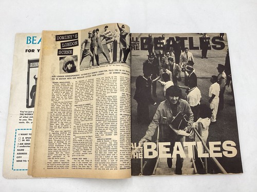 Datebook magazine Winter 1966 Beatles, Rolling Stones, Beach Boys GOOD - Bild 7 von 11