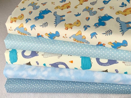 100% cotton fabric Fat Quarter Bundle quilting patchwork craft Novelty animal J - Picture 114 of 154